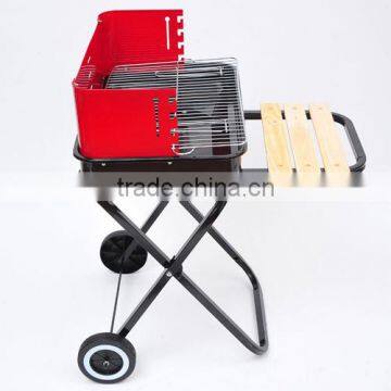 Folding Portable BBQ Grill Trolley photo-2
