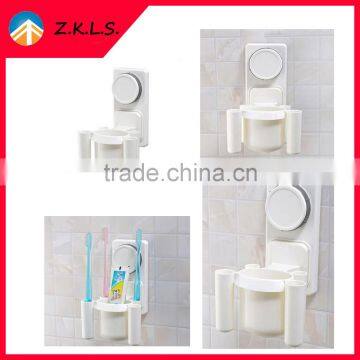 Household Home Wall Plastic Toothpaste And Toothbrush Holder photo-2
