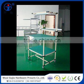 metal pipe joints union for rack system and worktable