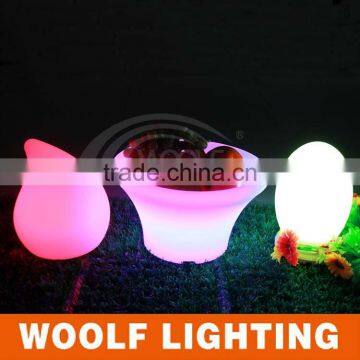 Garden/Night Club/Home LED High Flower pot LED fruit pot Planter