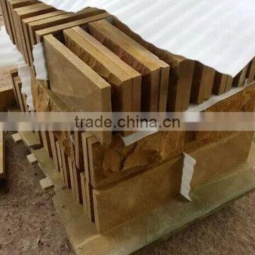 Good Quality of Natural Yellow Sandstone Block for Wall Decorating photo-2