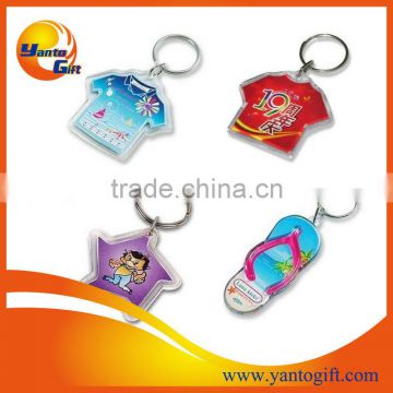 High quality Custom shape custom logo acrylic keychain for promotion