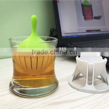 Original Design Stainless Steel Silicone Creative Tea Infusers The Gyro Design Tea Strainer photo-3