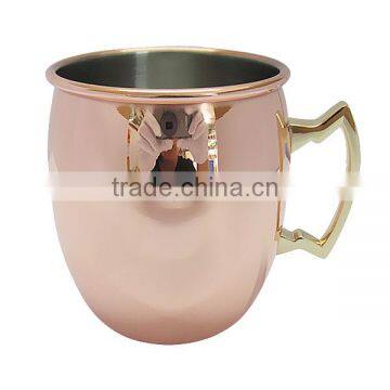 High Quality Stainless Steel Cup, Copper Drinking Mug