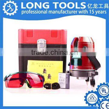 High quality with cheap price self leveling automatic rotation red beam laser level machine