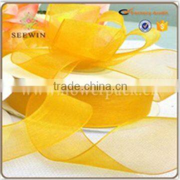 Transparent Organza Fabric Ribbon for Decoration photo-4