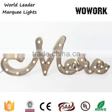 customised baby name lighting letters for room decoration