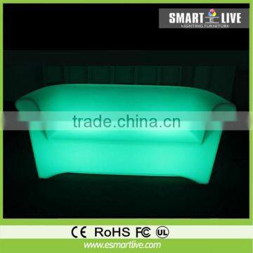 New Arrival LED nightclub furniture LED wholesale sofa