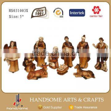 12 Inch Resin Religious Item Christmas Crib Decoration Nativy Scene photo-4