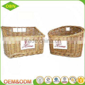 Manufacture Pure Handmade Eco-friendly Custom Wicker Rattan Material Fresh Rising Bread Basket photo-2