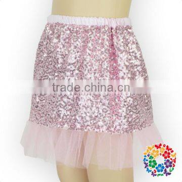 Latest Fashion Dresses Girls Glitter Sequin Tutu Toddler Pink Tutu Skirt for 2 Year Old Girl Dress photo-5