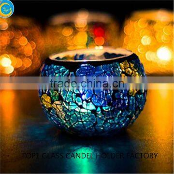 Handmade mosaic table lamp