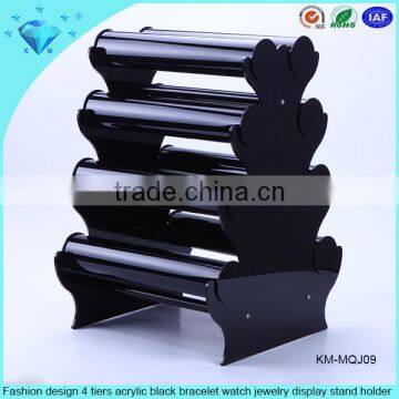 2 Tier Clear Acrylic T-Bar Bracelet Display Necklace Jewelry Displays Stands photo-5