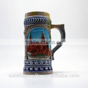 Wholesale Custom High Quality 3D MOCKBA Ceramic Souvenir Mugs Souvenir for Sale photo-4