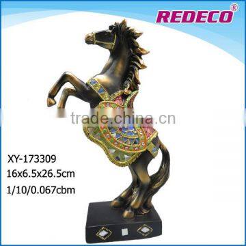 new design resin indoor decorative statue 10.4" horse for sale