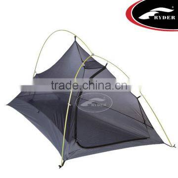 1 Person Outdoor Aluminum Waterproof 3 Season Silicone Coating Ultralight Small Camping Backpacking Tent photo-5