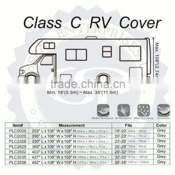 Waterproof 3 Layers Nonwoven Fabric Class C Caravan Motorhome RV Cover photo-2