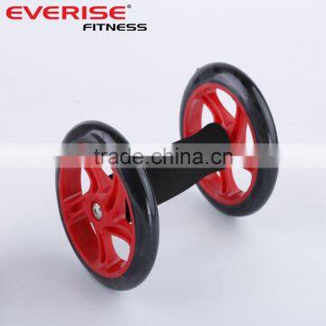 Core Strength Double Wheels Ab Trainer Wheel Roller photo-5