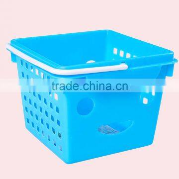 Household Receive Basket Hand Woven Plastic Basket photo-2