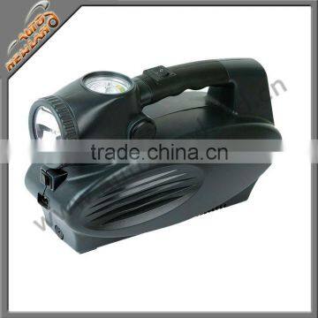 12V plastic air compressor; 250PSI car tire inflator