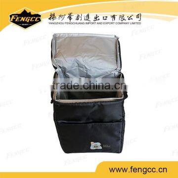 Promotonal and Gift Sweden Insulated Black Colored Food Lunch Wine and Beer Cooler Bag photo-2