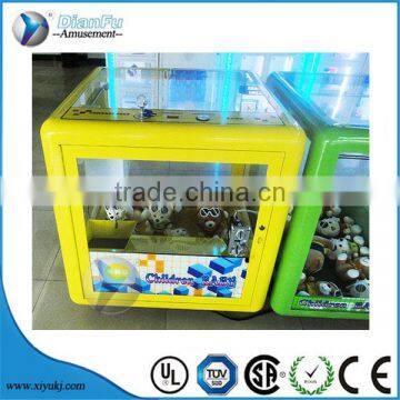 New Design Toy Gift Coin-operated Game Machine for Kids / Magic Doll Cube Mini Toy Crane Machine photo-2