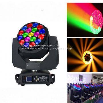 LED 19pcsx15W Big Bee Eye Moving Head Light with Zoom