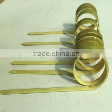 Natural Bamboo trees Material bamboo Finishing bamboo skewer,Fruit stick pick for bar