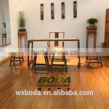 Carbonized strand woven Bamboo Flooring