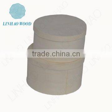 2015 Hot Sale Round Wooden Chocolate Box