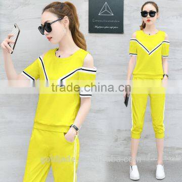 Customized Women's Fitness Sports Tracksuit Running Suit for Women photo-5