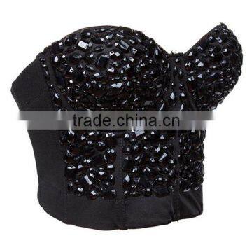 2015 New Style Golden Fashion Stained Corset For Hot Girls photo-4