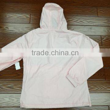 2017 Wholesale Hot Selling Poly Pongee Mens Womens Rain Jacket photo-2