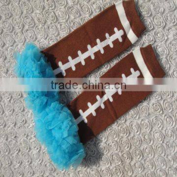 Football Legwarmers Baby Leg Warmers Knitting Pattern photo-2
