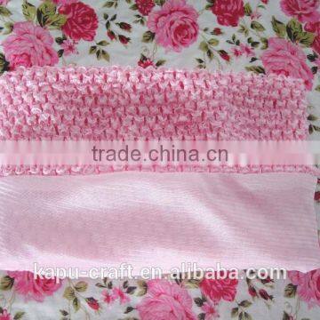 Latest Plain Crop Tops Wholesale Crochet Lined Tops photo-5