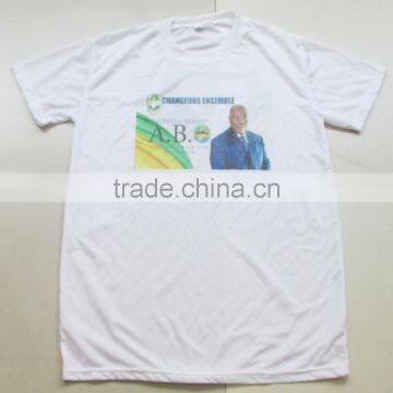 New Style New Fashion White Sheap Printing T-shirt photo-5