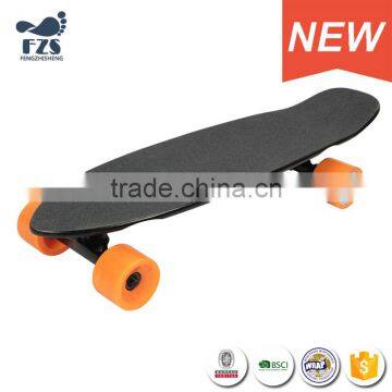 HSJ178 PU Material Mini Skate Board Fish Electric Skateboard photo-2
