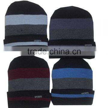 Winter Warm Thick Knitted Polyester Beanie Hat photo-4