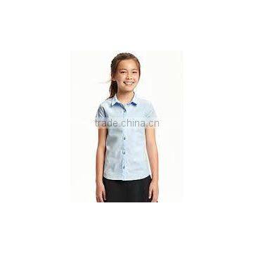high quality and wholesale school uniform shirt