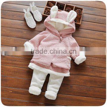 Children Girl Winter Warm Coat Children Girls Clothing Sets Leisure Kids Wholesales Clothes