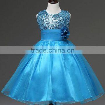 2016 Super Hot Wholesale Flower Girl Dress Girl Wedding Dress Party Flower Dress for Girls photo-2