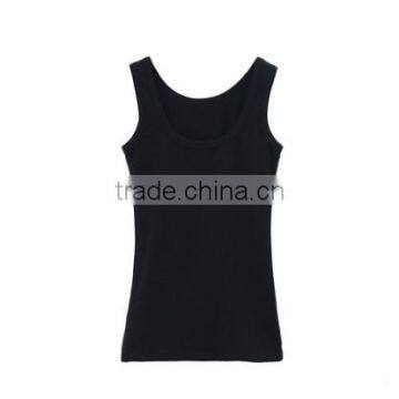 Trade Assurance Promotional 100% Cotton Custom Women Blank Tank Top photo-5