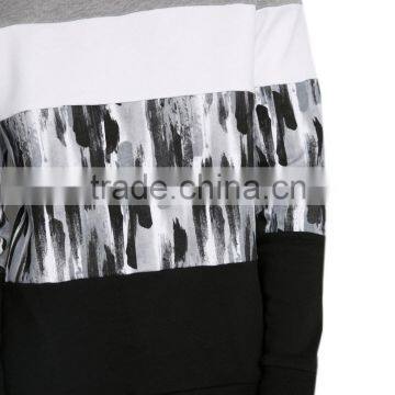 Street Style 100% Cotton Mens Full Print Sweatshirts photo-3