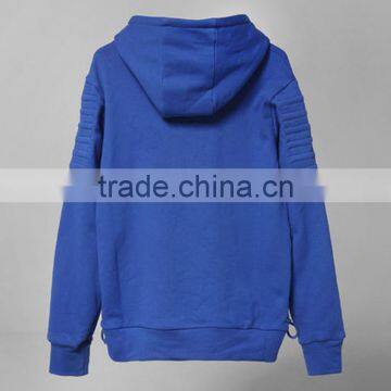 Pure Color Bule Hoodies Import China Products Hoodies Men photo-2