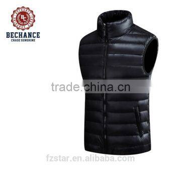 men's fashion stylish winter warm stand collar down vest wholesale clothing M1120