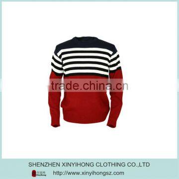 Triple Colors Eco Friendly Cotton Stretch Mens Knitwear For Golf