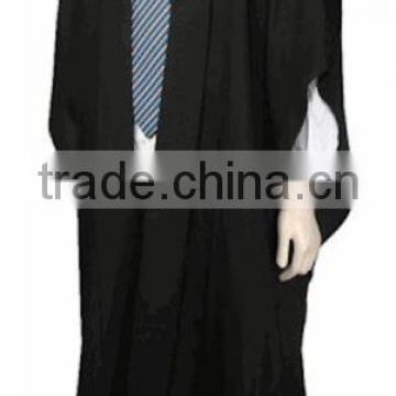 pretty doctoral PHD academic cheap satin graduation robe