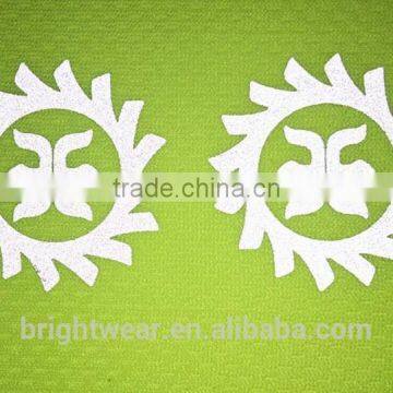 Relfective Letters be Heated Transfer on T-shirt or Polo Shirts photo-3