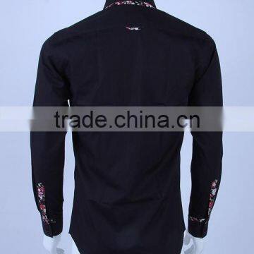 2016 Latest Shirt Design for Men Italian Double Collar Shirts photo-6