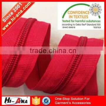 Hi-ana Zipper3 Global Brands 10 Year Good Price Long Chain Tent Zipper